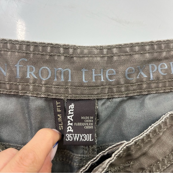 Prana men’s brown jeans 35 x 30 L24-30 - Picture 6 of 7